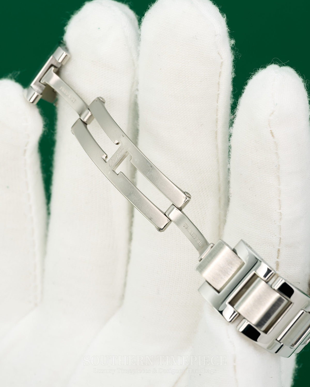 28mm Cartier Ballon Bleu Small in Stainless Steel with Custom Diamonds (Ref: W69010Z4)(Year: 2000's-2010's)