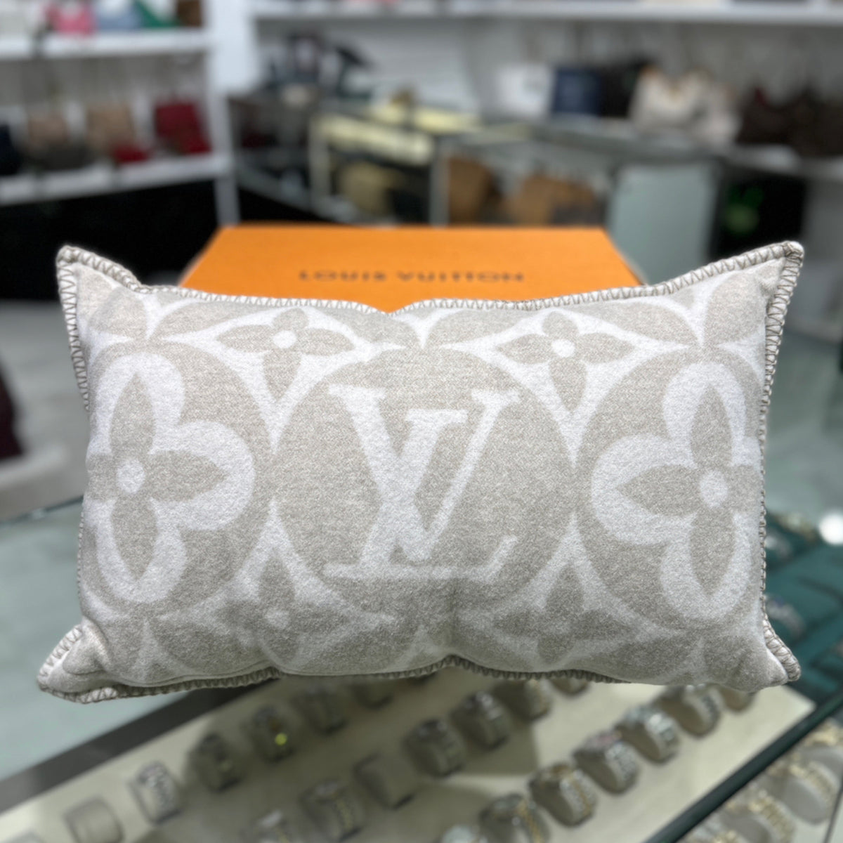 Louis Vuitton Medallion Cushion - Wool & Cashmere