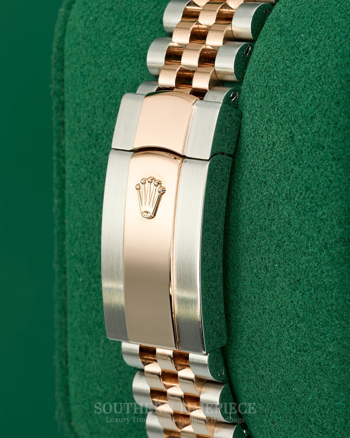 41mm Rolex Datejust with Factory Sundust Diamond Dial in 18kt Everose Gold & Stainless on Jubilee Bracelet (Ref: 126331)(Year: 2022)(Box & Papers)