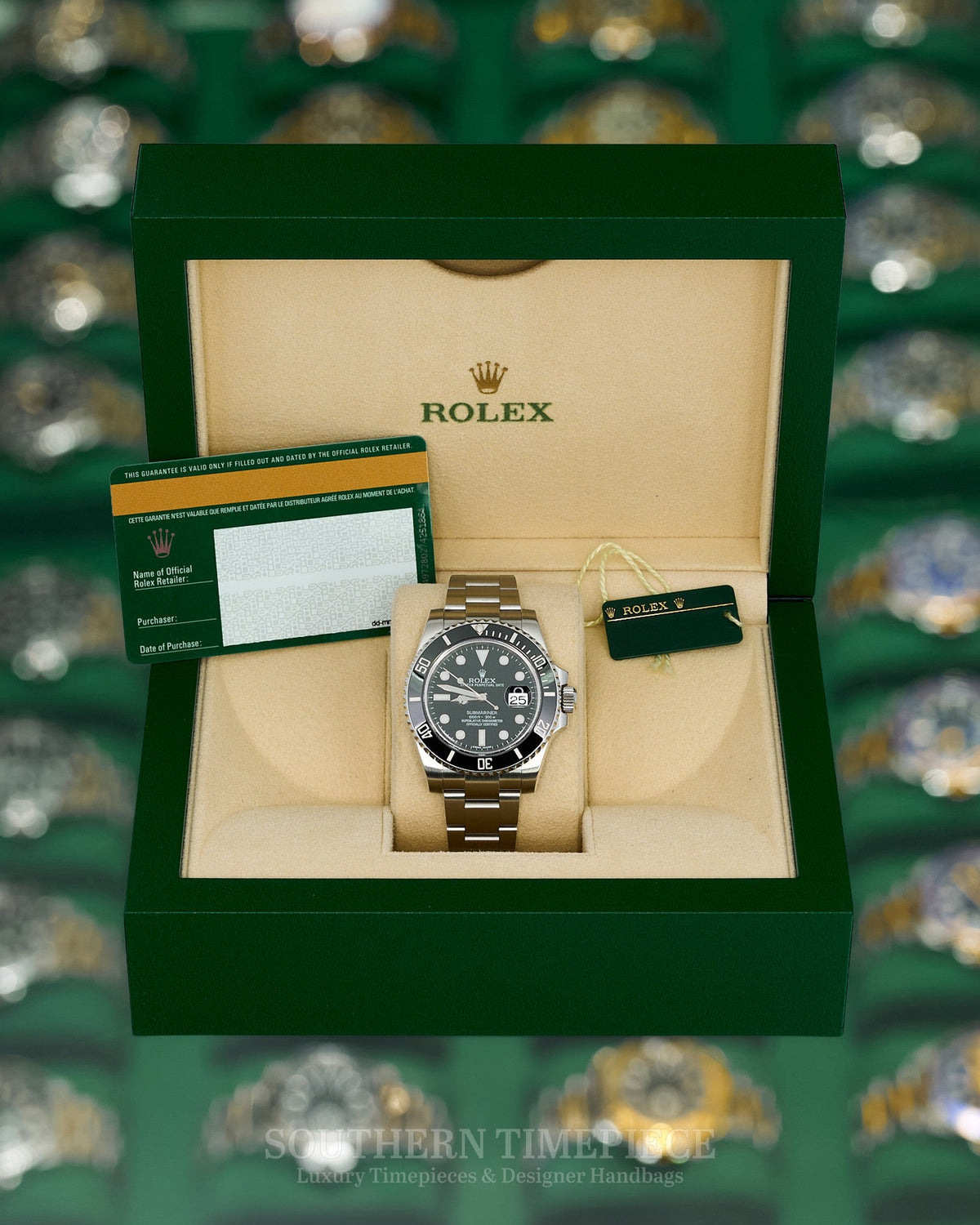 40mm Rolex Submariner Date in Stainless Steel on Oyster (Ref: 116610LN)(Year: 2015)(Box & Papers)
