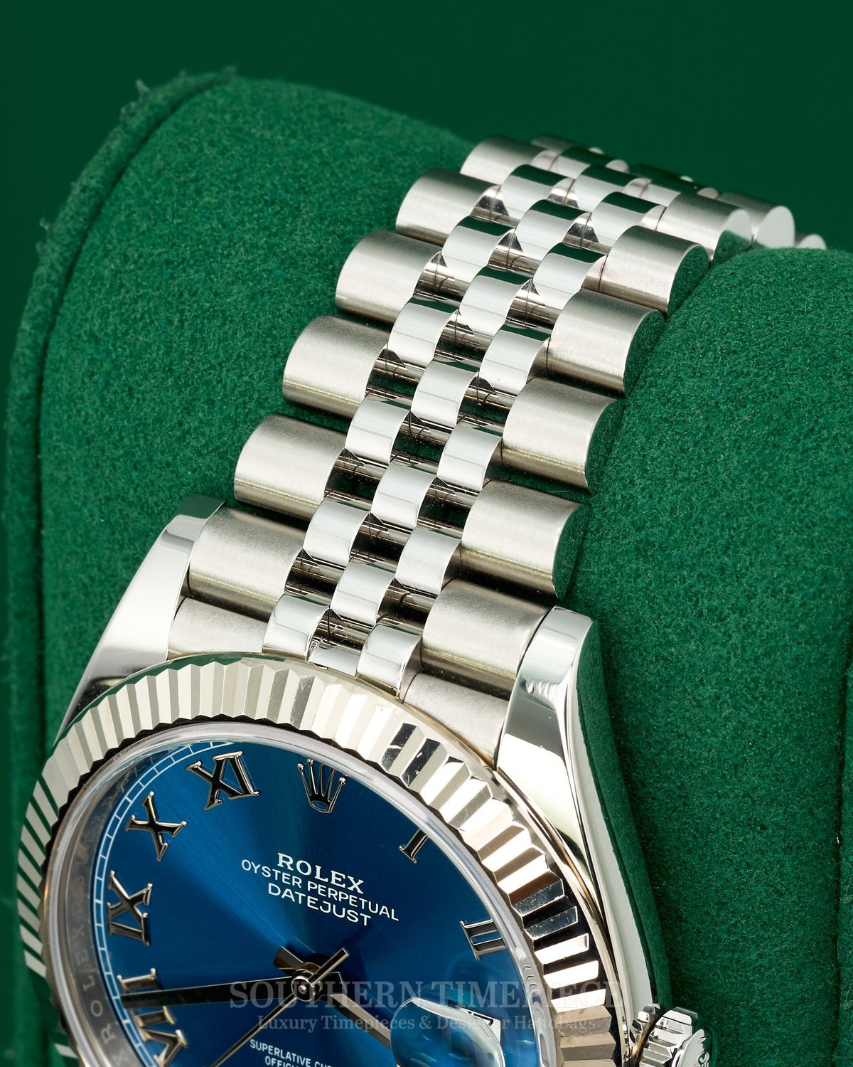 41mm Rolex Datejust Blue Roman in 18kt White Gold & Oystersteel on Jubilee (Ref: 126334)(Year: 2019)(Box & Papers)