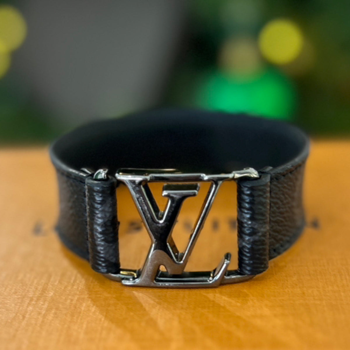 Louis Vuitton Hockenheim Bracelet - Monogram Eclipse Canvas (Size 21)