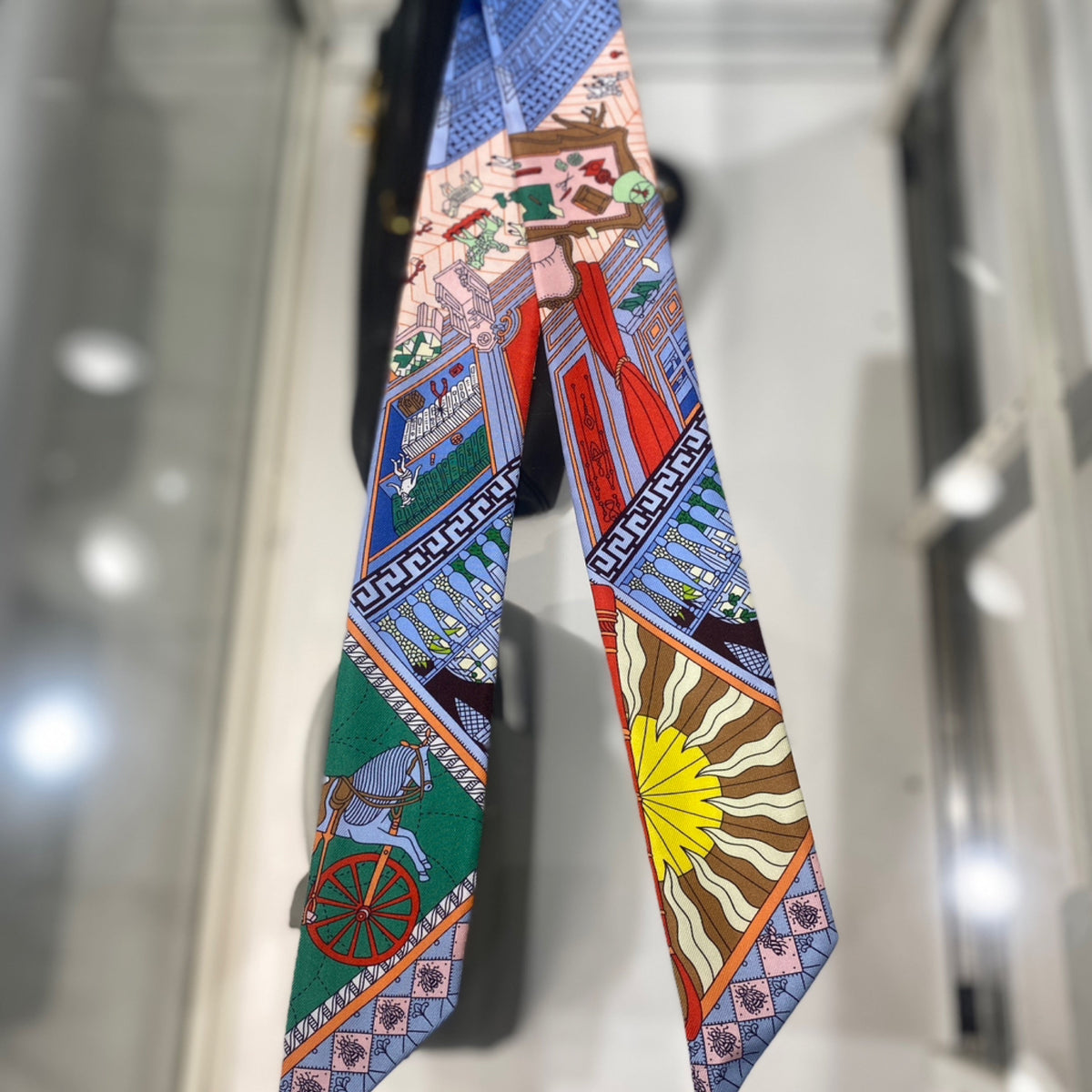 Hermès Objets de Curiosite Twilly - 100% Silk