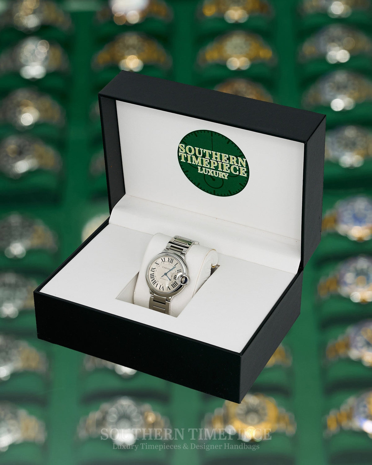 36mm Cartier Ballon Bleu Large in Stainless Steel (Ref: W6920046)(Year: 2000's-2010's)
