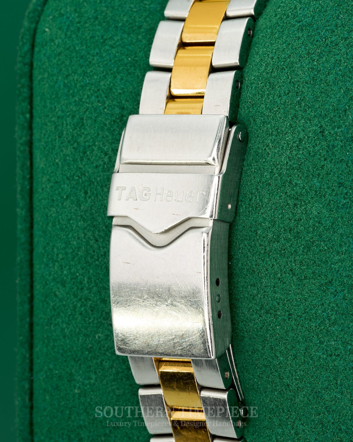 27mm Tag Heuer Ladies Aquaracer in Yellow Gold and Stainless Steel (Ref: WAF1420)