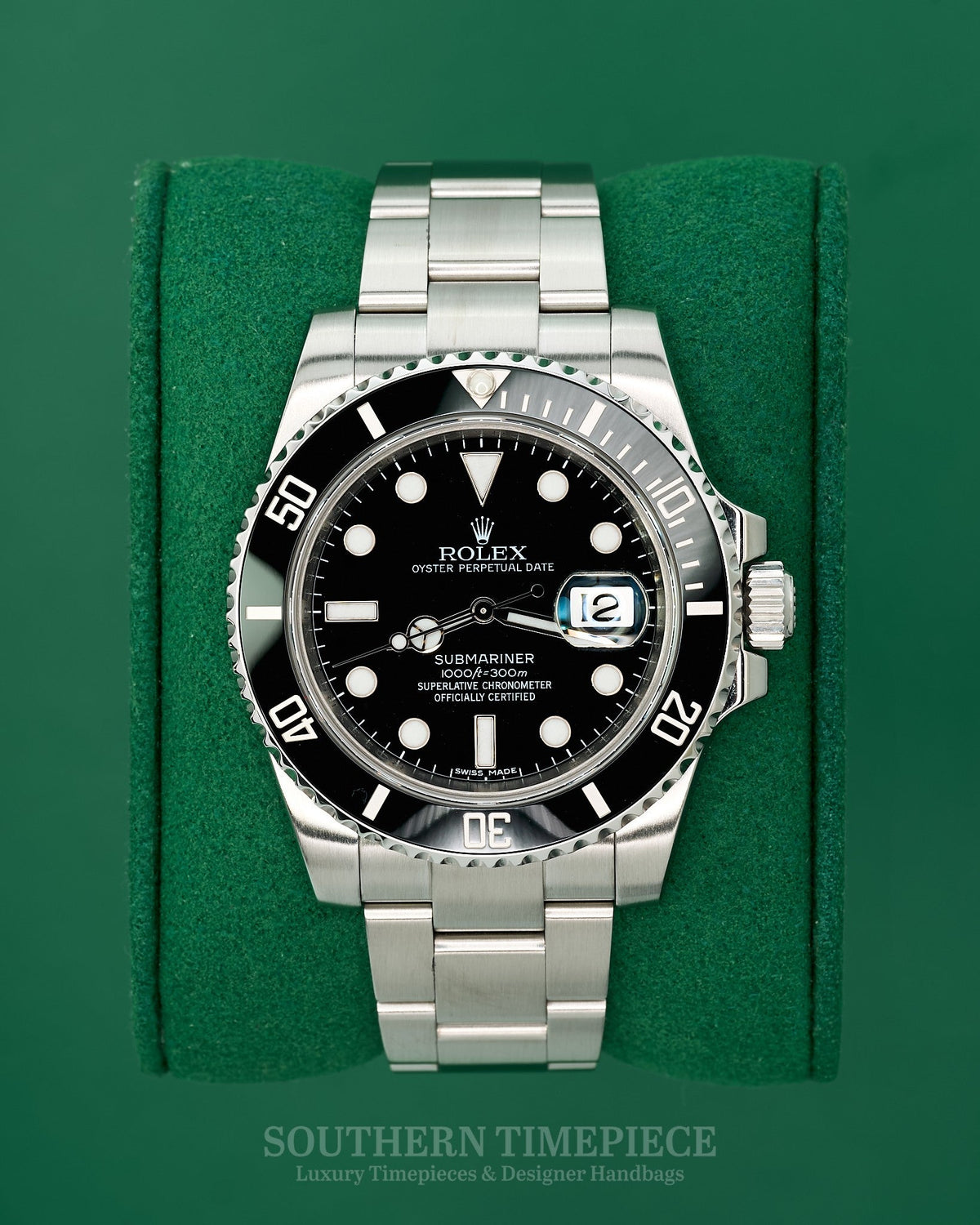 40mm Rolex Submariner Date in Stainless Steel on Oyster (Ref: 116610LN)(Year: 2011)(Box & Papers)