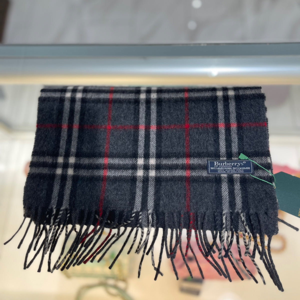Burberry Scarf - Grey Nova Check