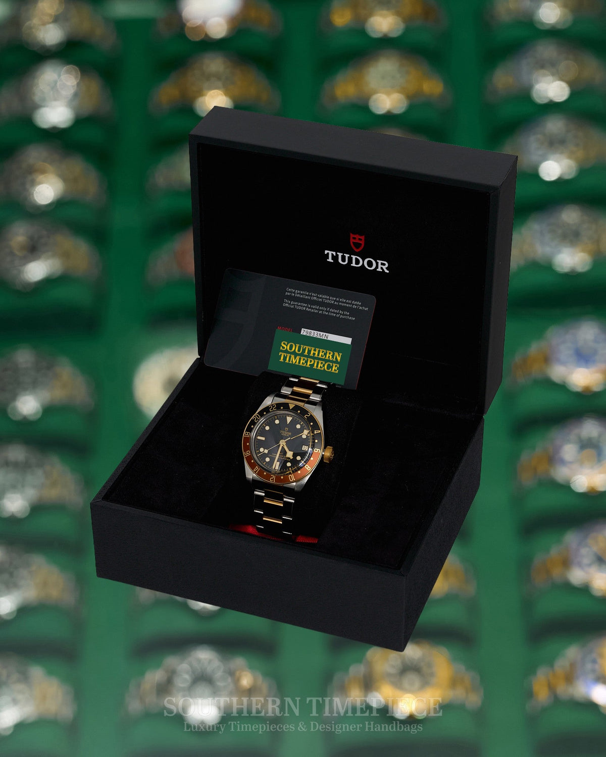 41mm Tudor Black Bay GMT "Rootbeer" in Stainless and Gold (Ref: 79833MN)(Year: 2023)(Box & Papers) (G926586)