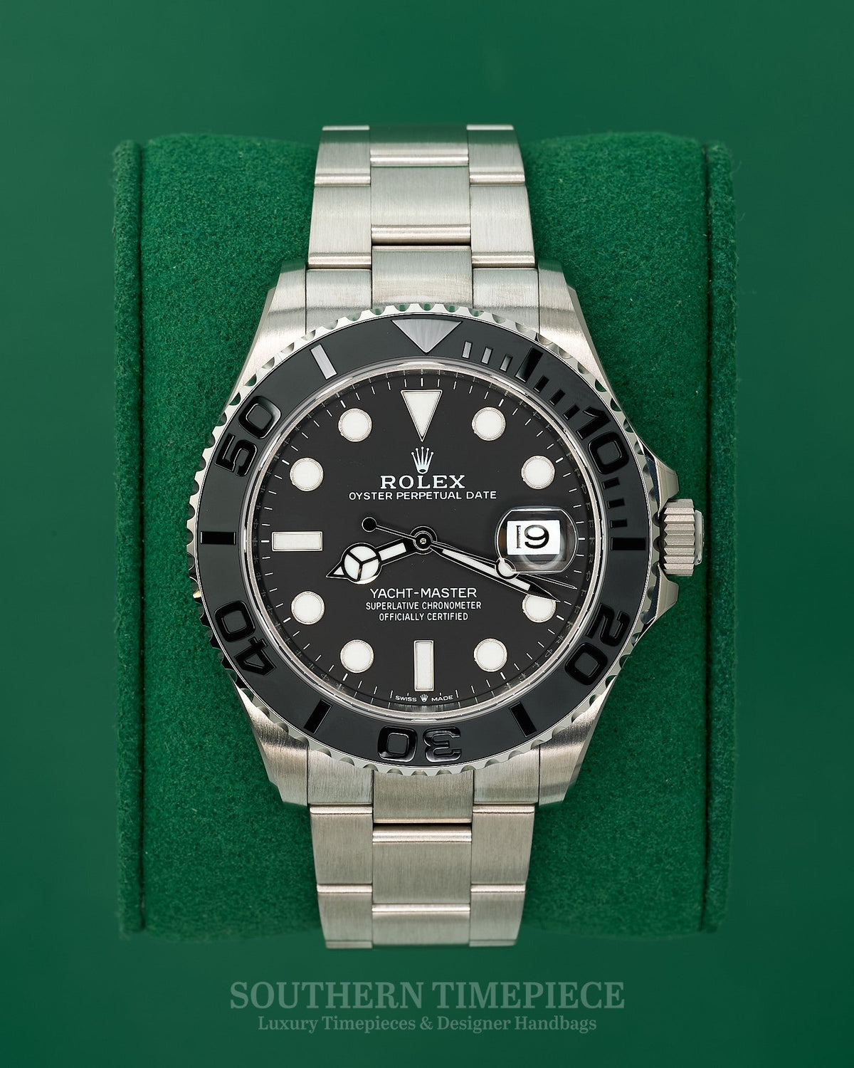 Brand New 2026 42mm Rolex Yacht-Master in Titanium with Matte Black Bezel and Dial on Oyster (Ref: 226627)(Year: 2026)(Box & Papers)