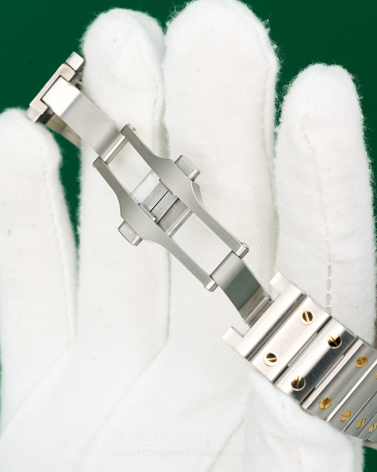 35mm Cartier Santos Medium in 18kt Yellow Gold and Stainless Steel (Ref: W2SA0016)(Year: 2021)(Box & Papers)