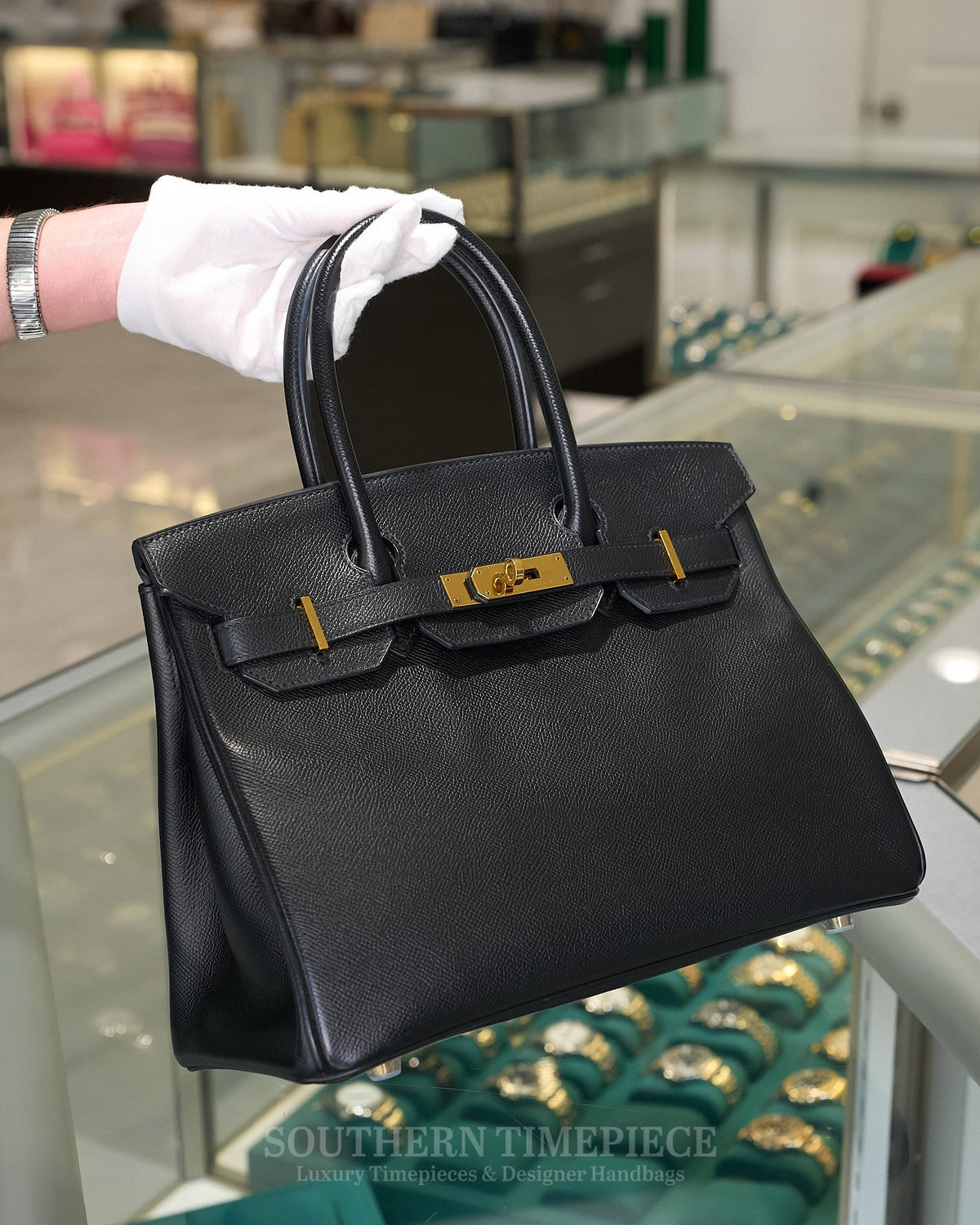 Hermès Birkin 30 - Noir Epsom Leather & Gold Hardware (2017)