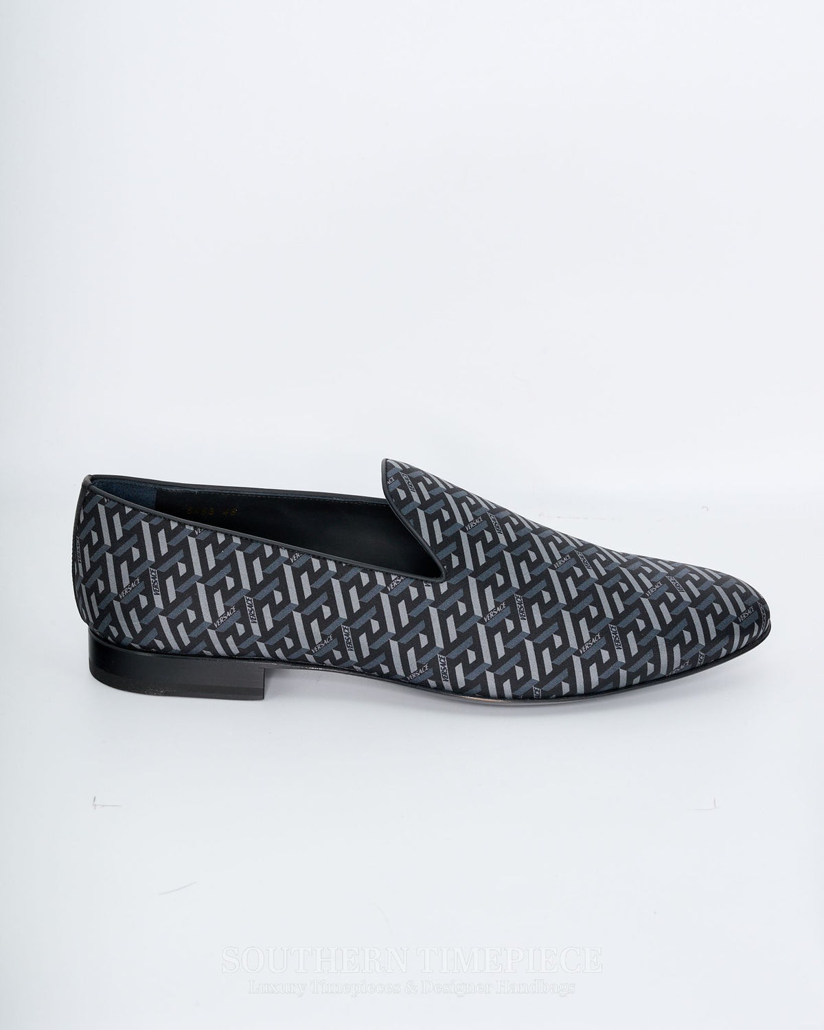 Versace La Greca Men's Loafers - Silk Jacquard (Size 46/US 13)