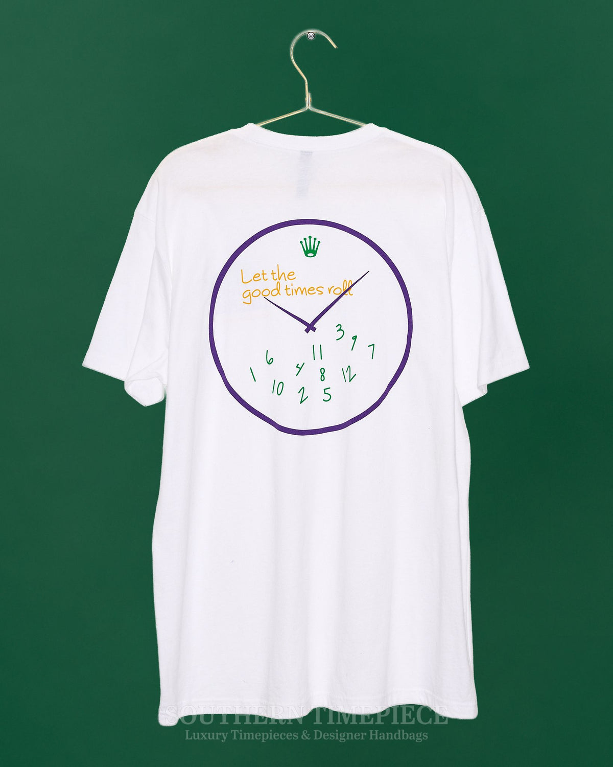 Southern Timepiece Let the Good Times Roll Mardi Gras T-Shirt