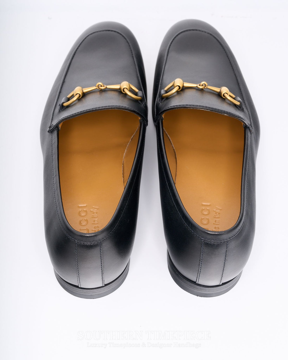 Gucci Men's Jordaan Loafer - Black Leather (Size 7.5)