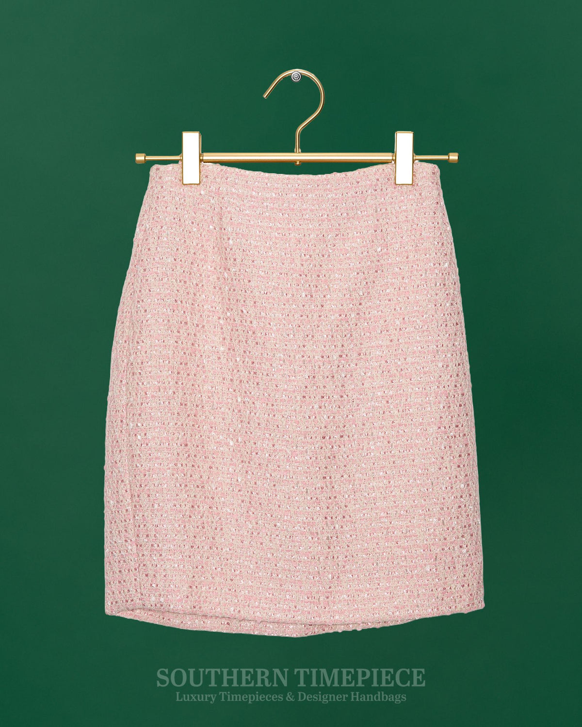 Valentino Tweed Skirt - Pink (Fits XXS)
