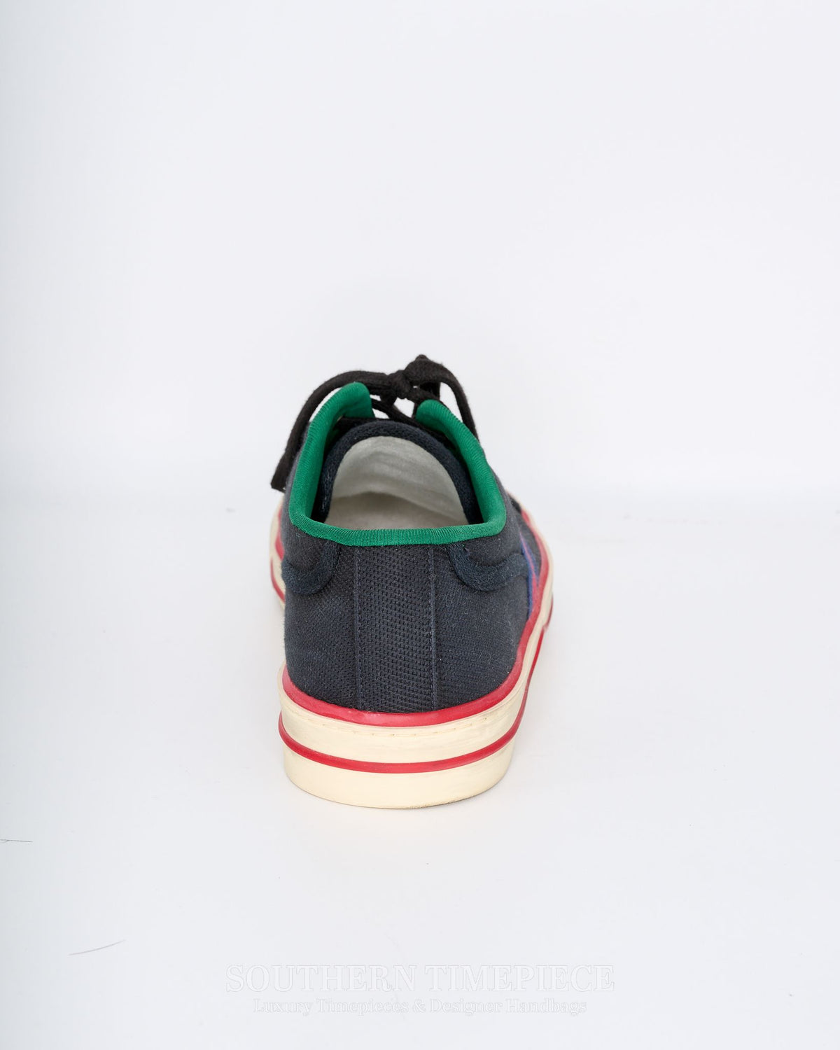 Gucci 1977 Tennis Off the Grid Trainers - Navy Econyl (Men's Size 8)