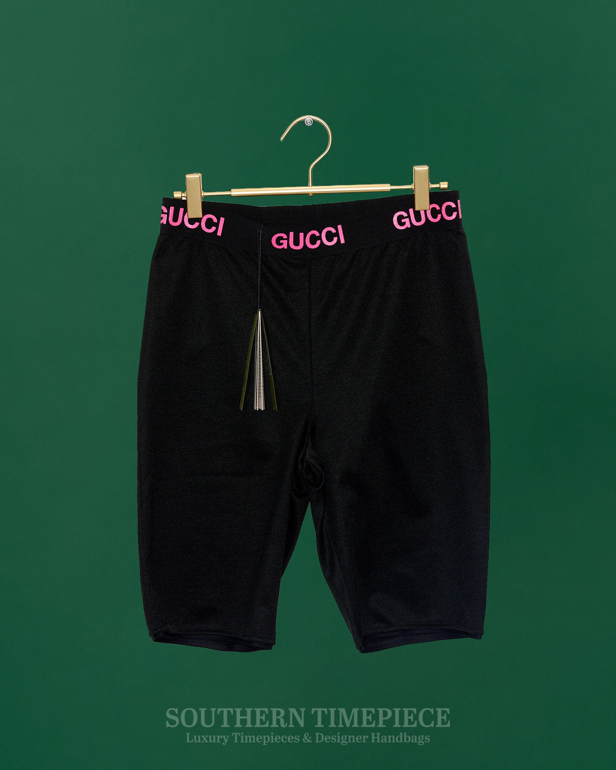 Gucci Technical Jersey Bicycle Shorts (Size Medium)