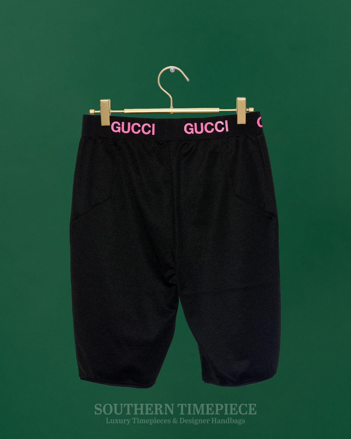 Gucci Technical Jersey Bicycle Shorts (Size Medium)