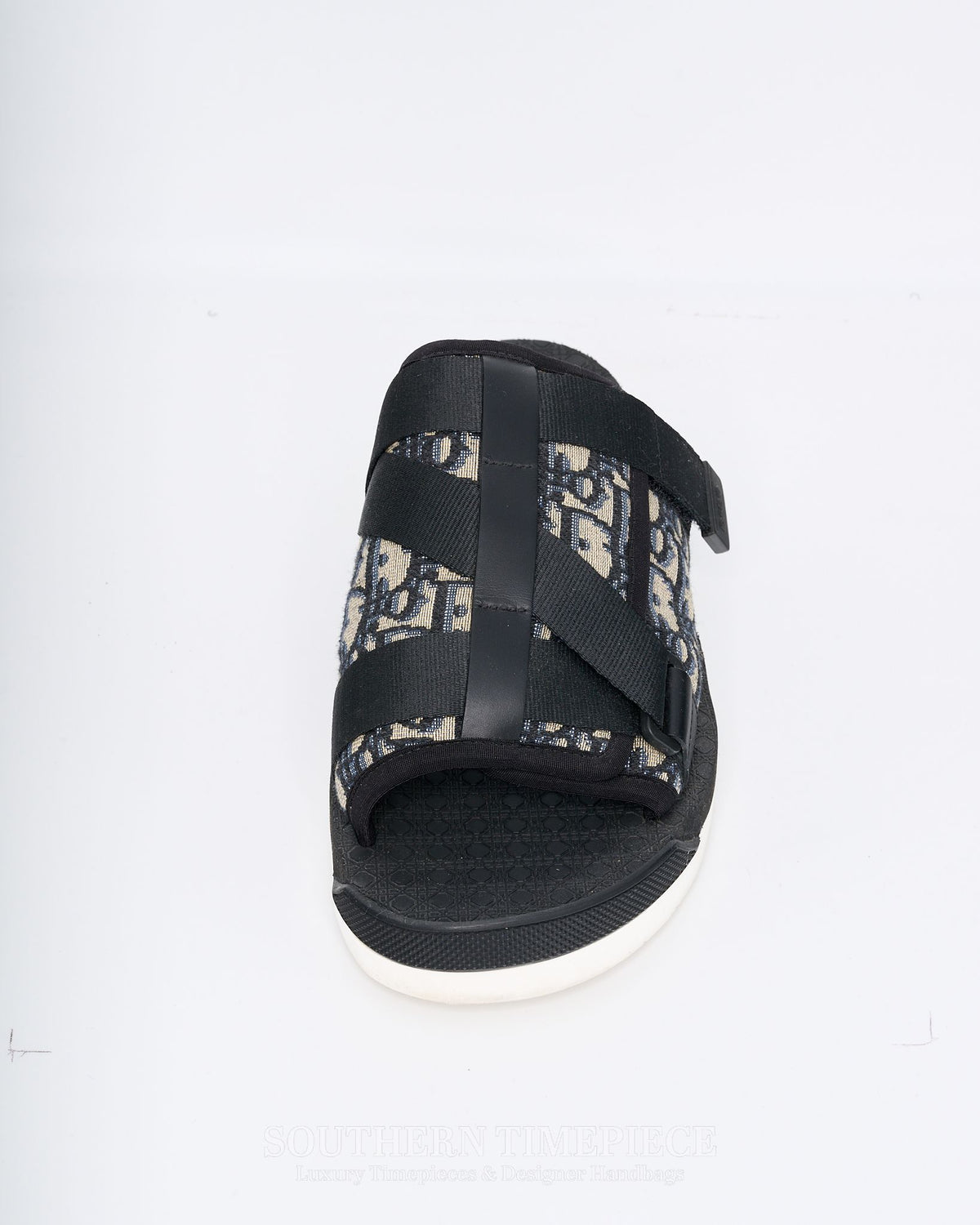 Christian Dior Men's Alpha Sandals - Oblique Jacquard Canvas (Size 42)