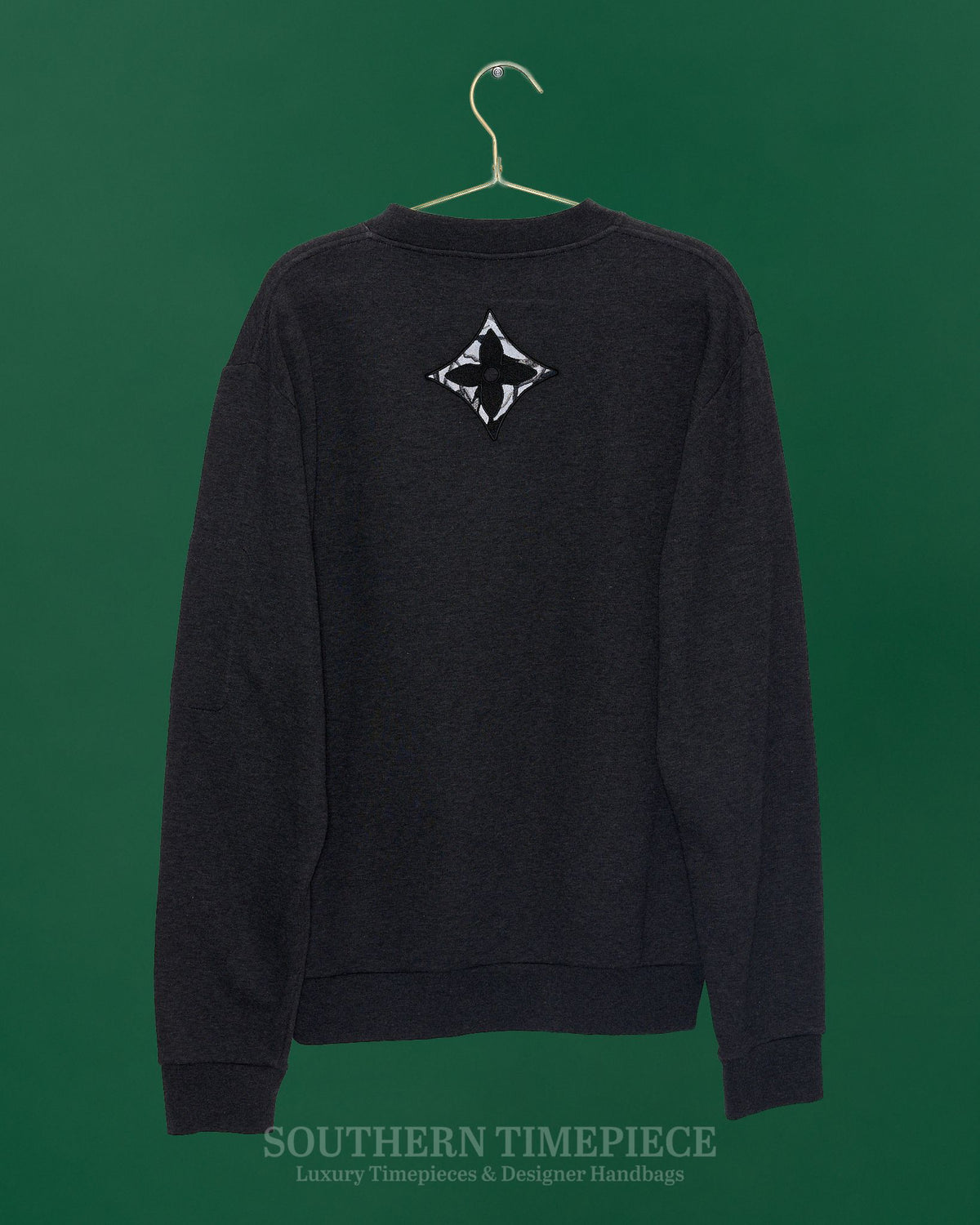 Louis Vuitton 2024 LV Logo Sweatshirt - 100% Cotton (Size Large)
