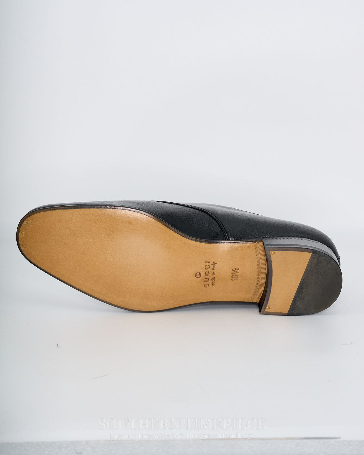 Gucci Men's Lace Up Shoes - Black Mandala Goat Leather (Size 10.5)