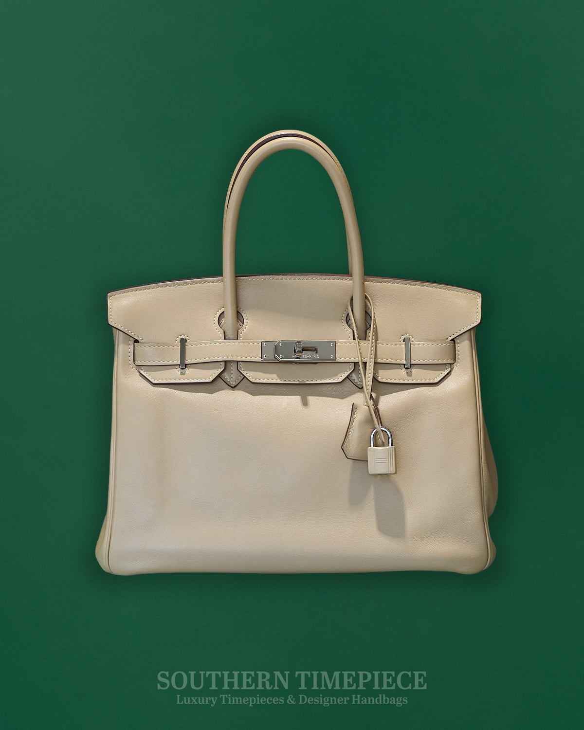 Hermès Birkin 30 - Parchemin Swift Leather & Palladium Hardware (2009)