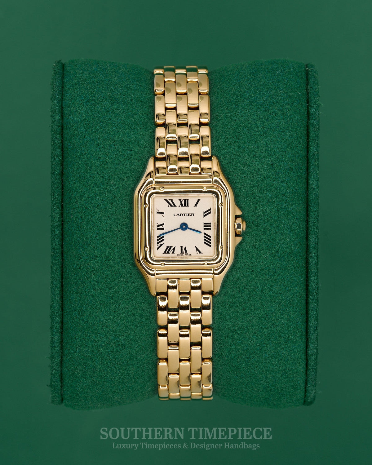 22mm Cartier Panthere Small Model in Solid 18kt Yellow Gold (Ref: W25022B9)(Year: 2003)(Box & Papers)