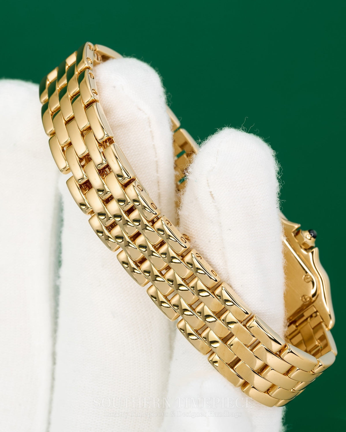22mm Cartier Panthere Small Model in Solid 18kt Yellow Gold (Ref: W25022B9)(Year: 2000)(Box & Papers)