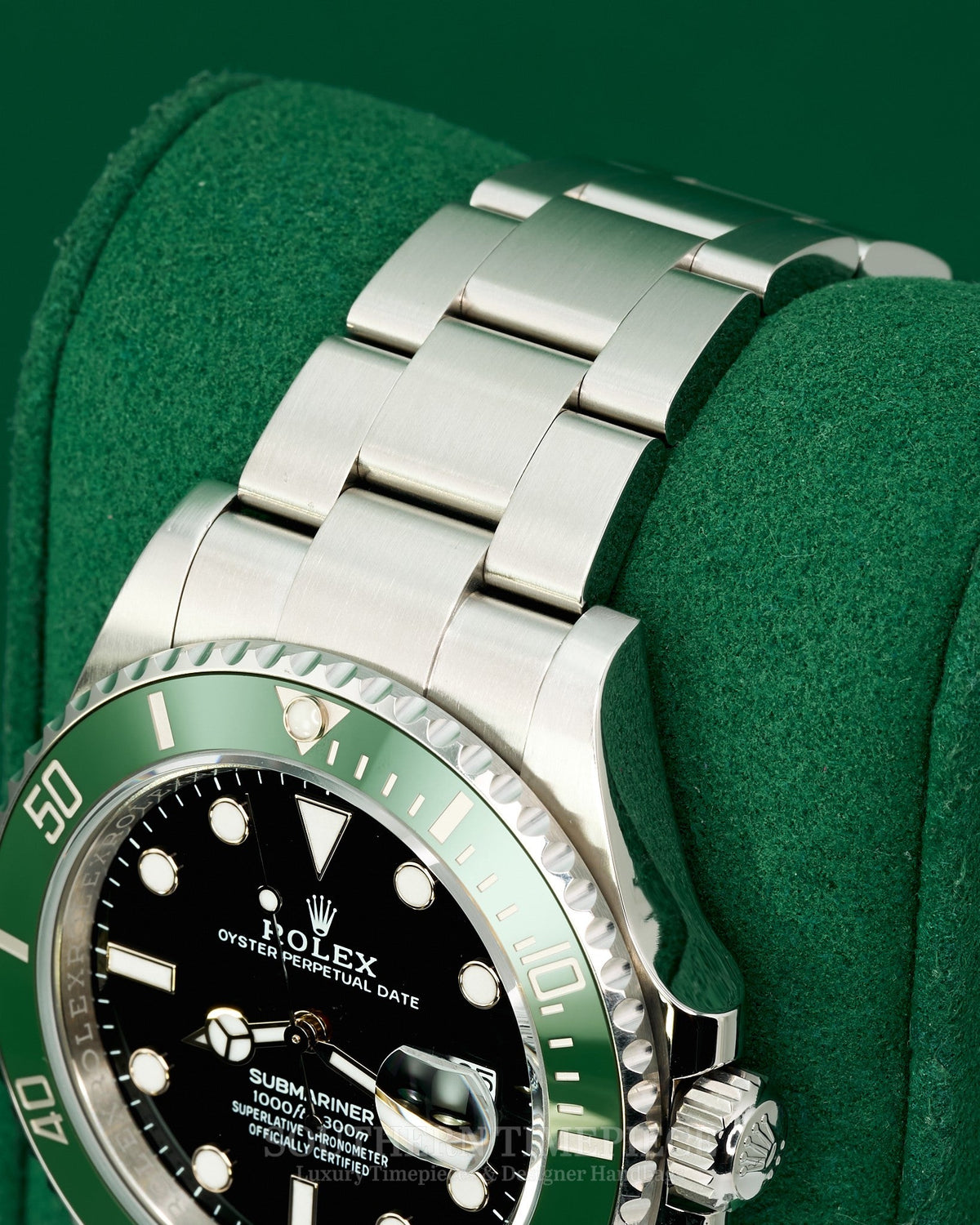41mm Rolex Submariner Date "Starbucks" with Anniversary Green Bezel (Ref: 126610LV)(Year: 2023)(Box & Papers) (9813522)