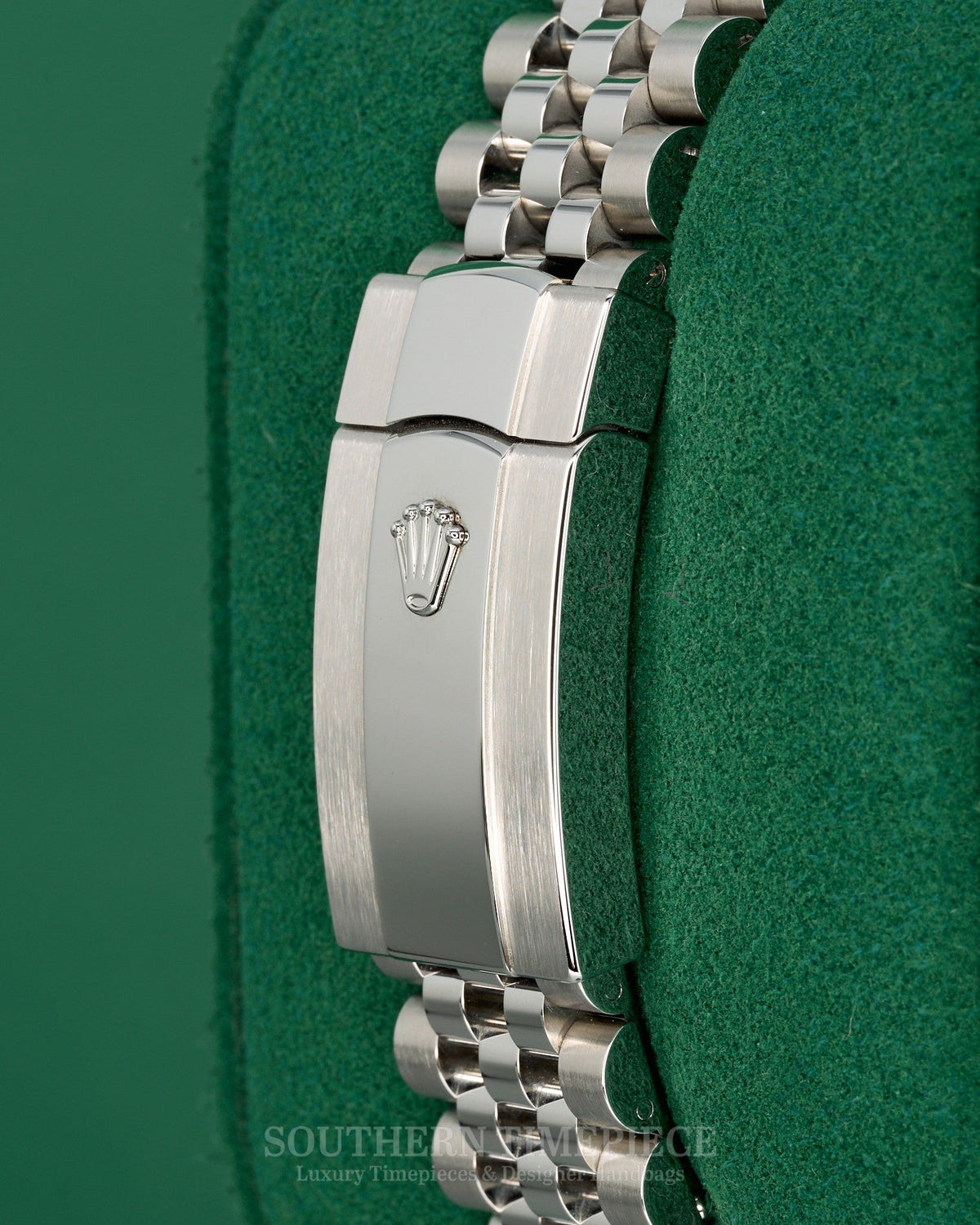 Like New MINT 41mm Rolex Datejust with Mint Green Dial and Smooth Bezel in Stainless Steel on Jubilee (Ref: 126300)(Year: 2025)(Box & Papers)